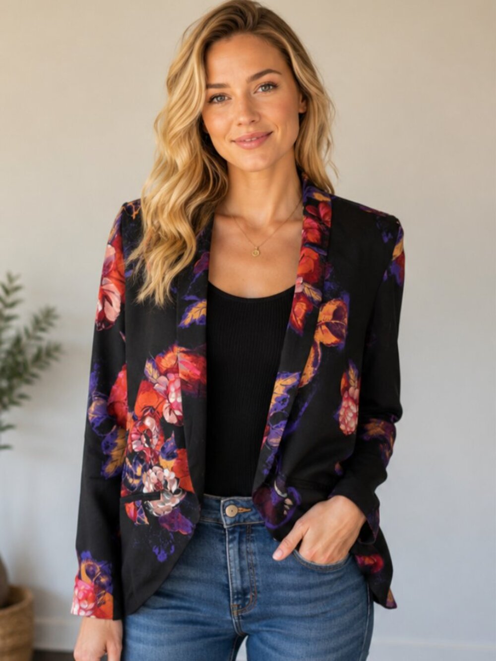Floral MINKPINK blazer